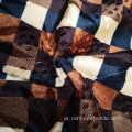 African Warp Velvet بالجملة رخيص بوليستر Calico Fabric